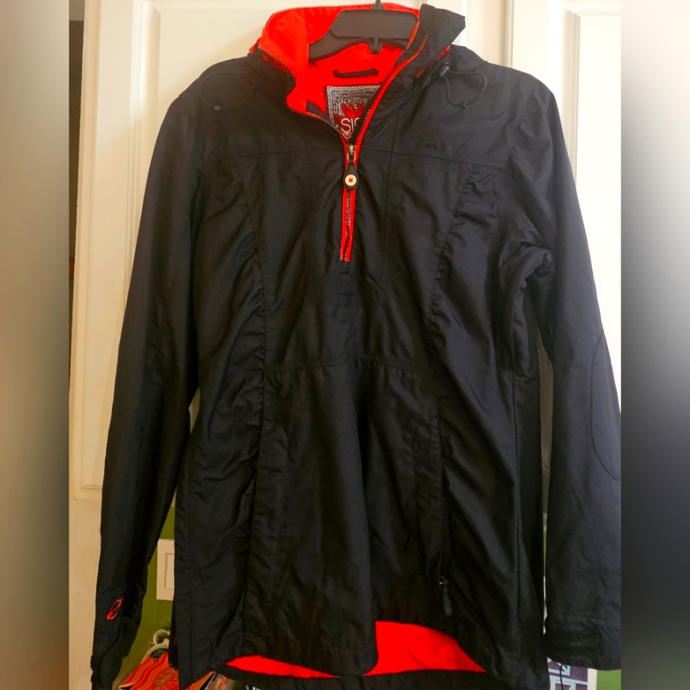 SIMS SNOWBOARDING Black and Red Men's Jacket SIZE MED